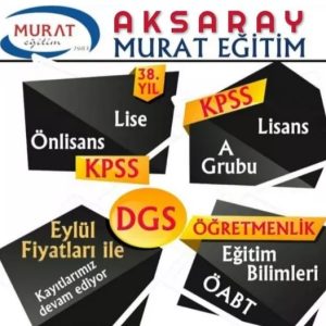 Murat Dershanesi Aksaray