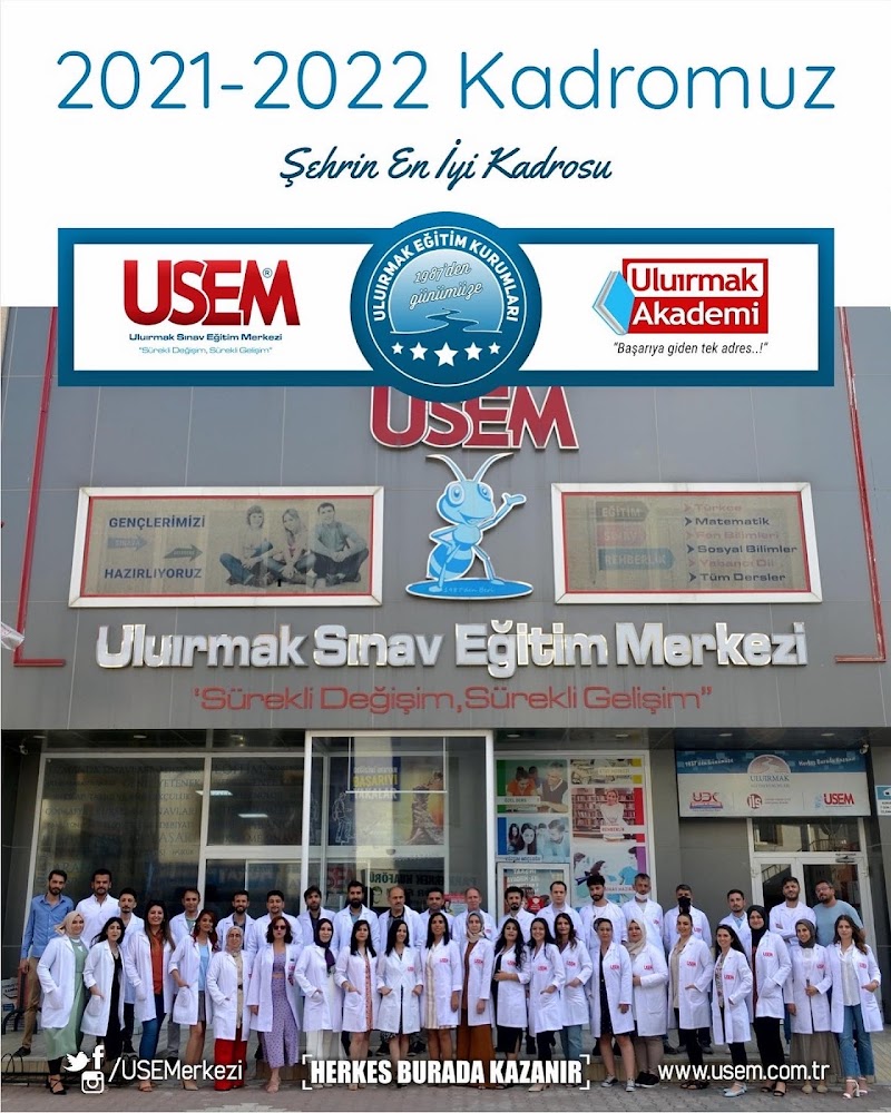USEM (Uluırmak Sınav Eğitim Merkezi) | Aksaray Dershane | Aksaray Dershanesi | Aksaray Etüt Merkezi Logo