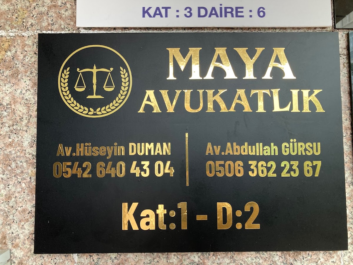 Maya Avukatlık | İstanbul Kartal Boşanma Avukatı, Kartal Ceza Avukatı, Kira ve Miras Avukatı (İstanbul, Maltepe, Kadıköy) Logo