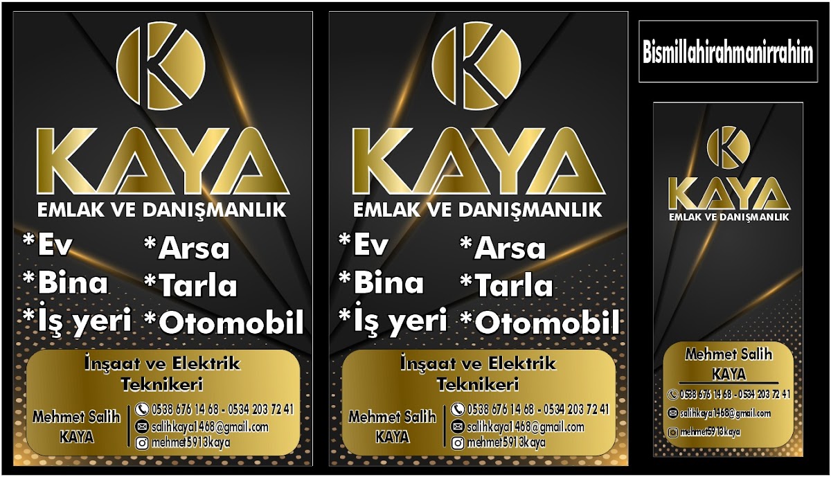 AĞRI Kaya Emlak Logo