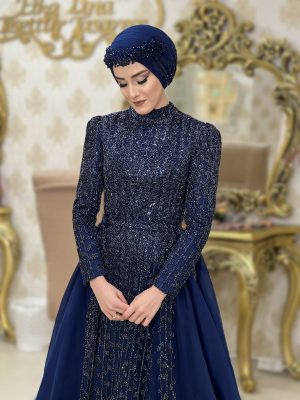 Etka Lina Tesettür Gelinlik / Türban Tasarım / Tesettür Kuaför / Ankara Tesettür Gelin Başı