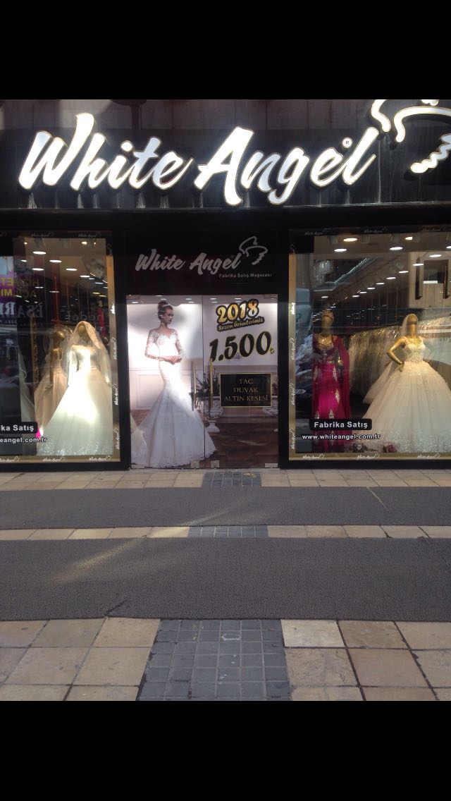 Kayseri Gelinlik, White Angel Gelinlik Logo