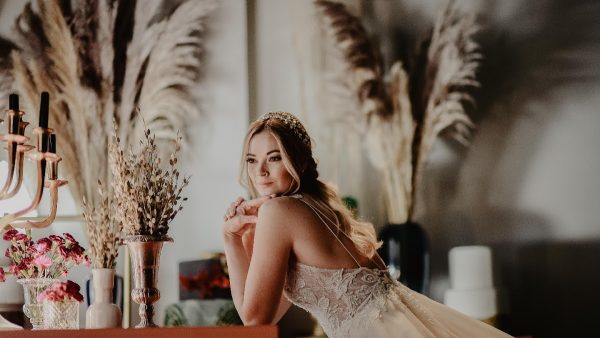 Needle Wedding Dress