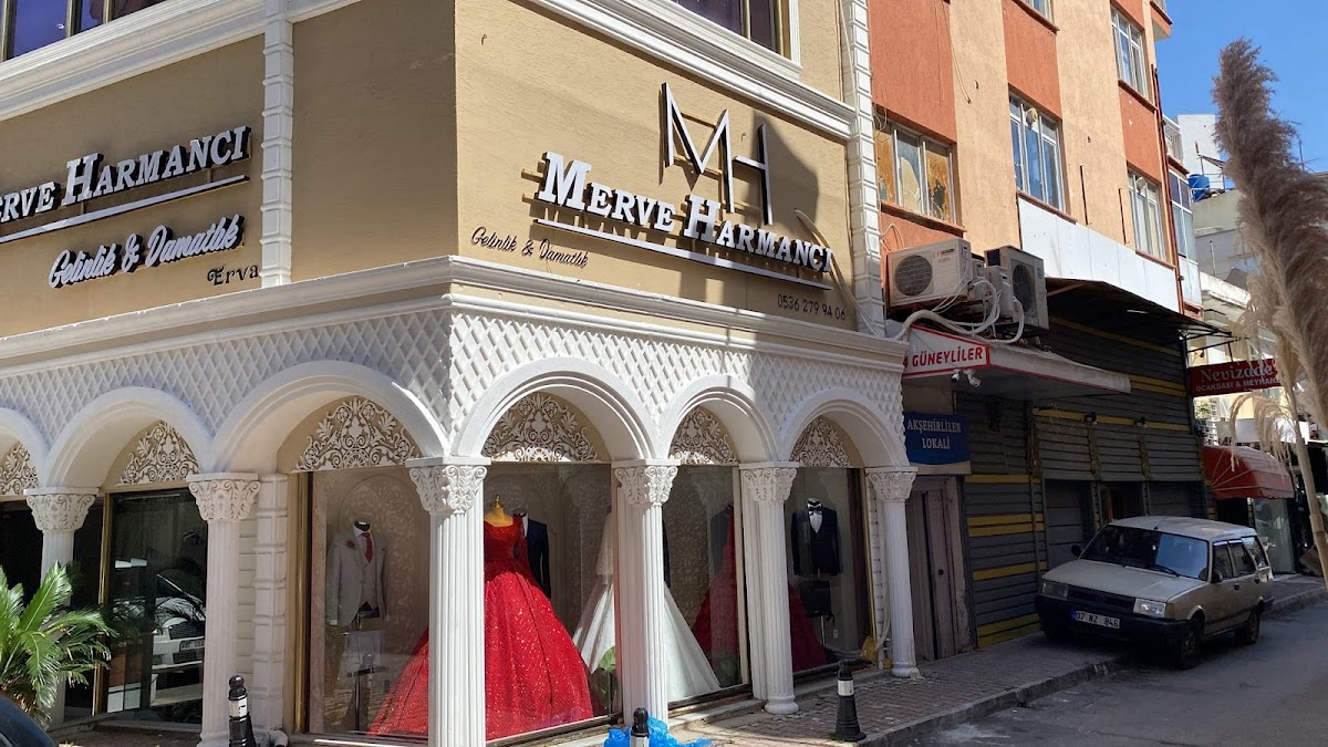 Merve Harmancı Gelinlik & Damatlık Ana Şube Logo
