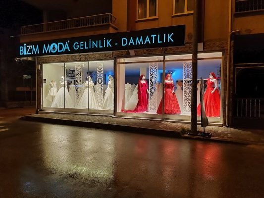 BİZİM MODA ️ GELİNLİK DAMATLIK