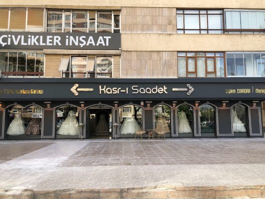 KASR-I SAADET GELİNLİK NİŞANLIK, GELİN BAŞI TÜRBAN TASARIMI SAÇ TASARIMI KAFTAN
