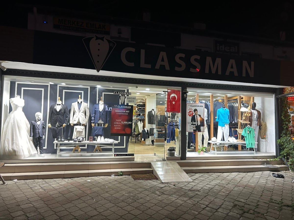 Classman Erkek Giyim Fethiye Logo