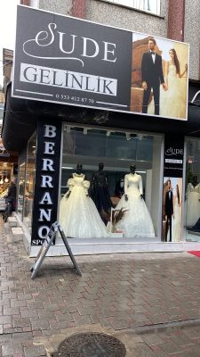 Sude gelinlik