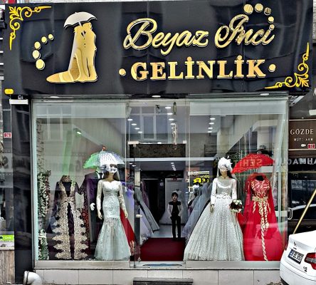Sivas Beyaz İnci Gelinlik