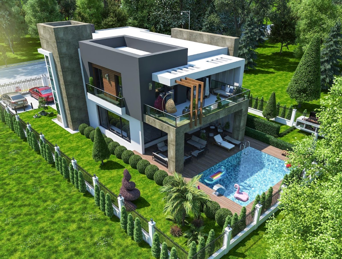 Aksaray Tadilat Anahtar Teslim Villa Korent Mimarlık Logo