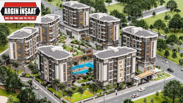 Argın İnşaat Antalya satılık rezidans