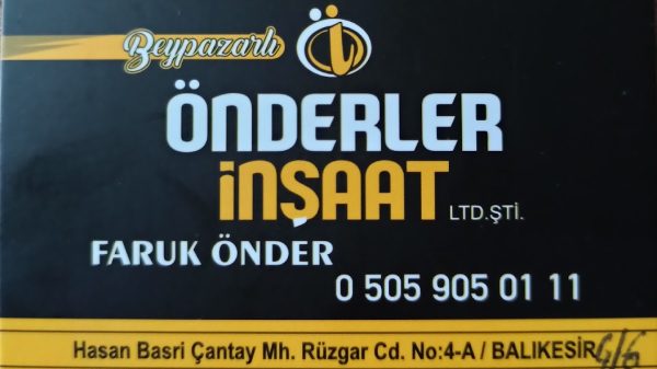 Beypazarlı Önderler İnşaat
