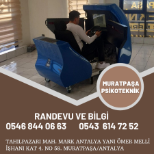 Antalya Muratpaşa Psikoteknik Değerlendirme Merkezi