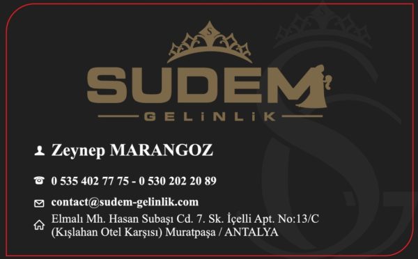 SUDEM GELİNLİK (ANTALYA)
