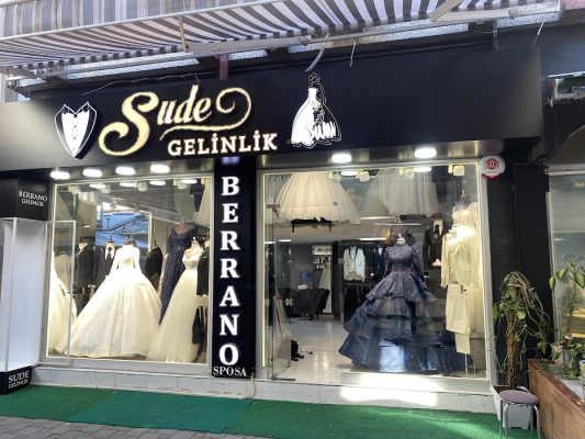 Sude gelinlik