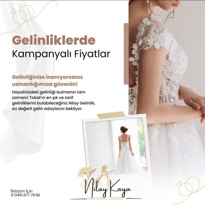 Nilay Gelinlik Tokat