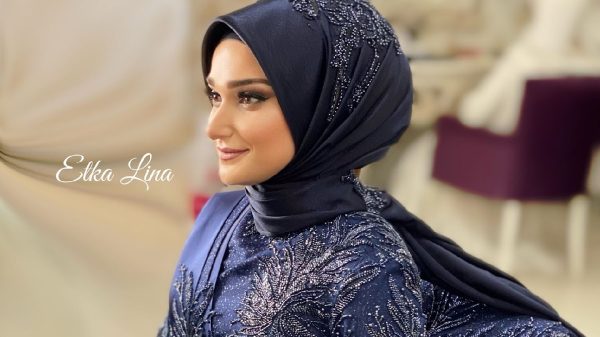Etka Lina Tesettür Gelinlik / Türban Tasarım / Tesettür Kuaför / Ankara Tesettür Gelin Başı