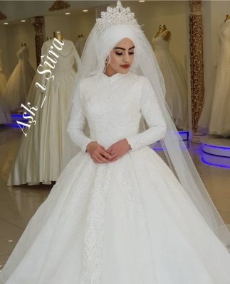Aşk-ı şûra. Gelinlik ve türban tasarıma dâir herşey