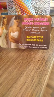 Aslan gelinlik düğün organize