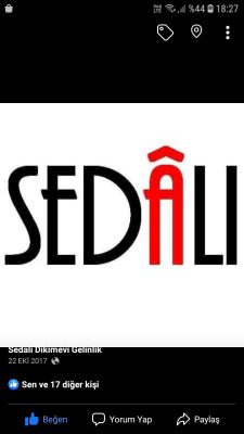 Sedali Home / Sedali Dikimevi Gelinlik