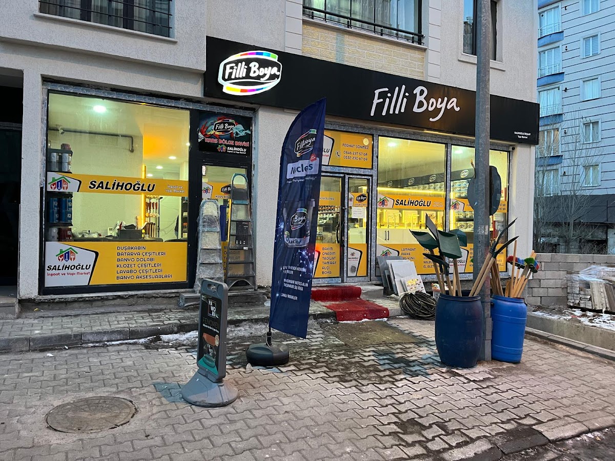 SALİHOĞLU İNŞAAT YAPI MARKET FİLLİ BOYA Logo