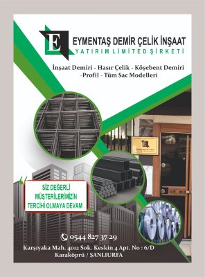 EymenTaş Demir Çelik İnşaat