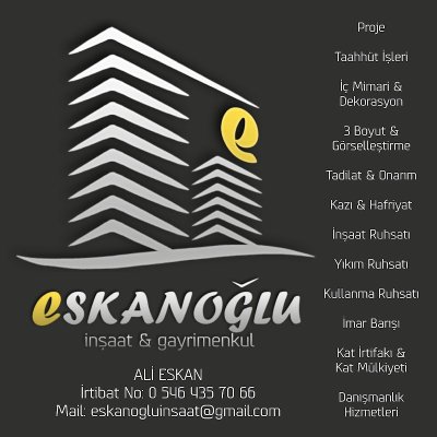 Eskanoğlu İnşaat & Gayrimenkul