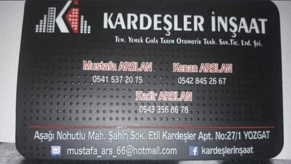 KARDEŞLER İNŞAAT